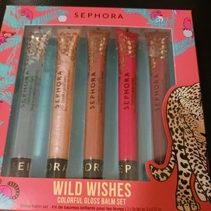Sephora Wild Wishes LIP Balm Gloss Set New in Box